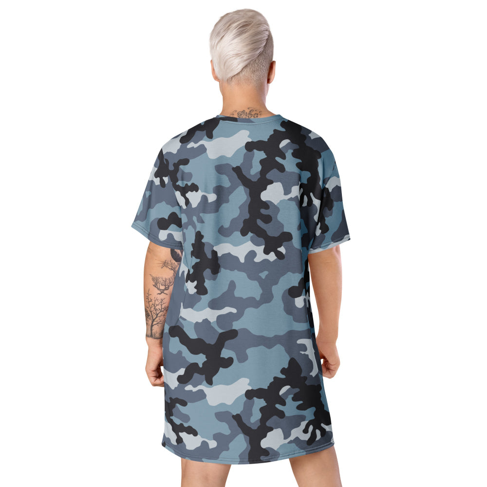 Russian KKO Urban Blue CAMO T-shirt dress - Womens T-Shirt Dress