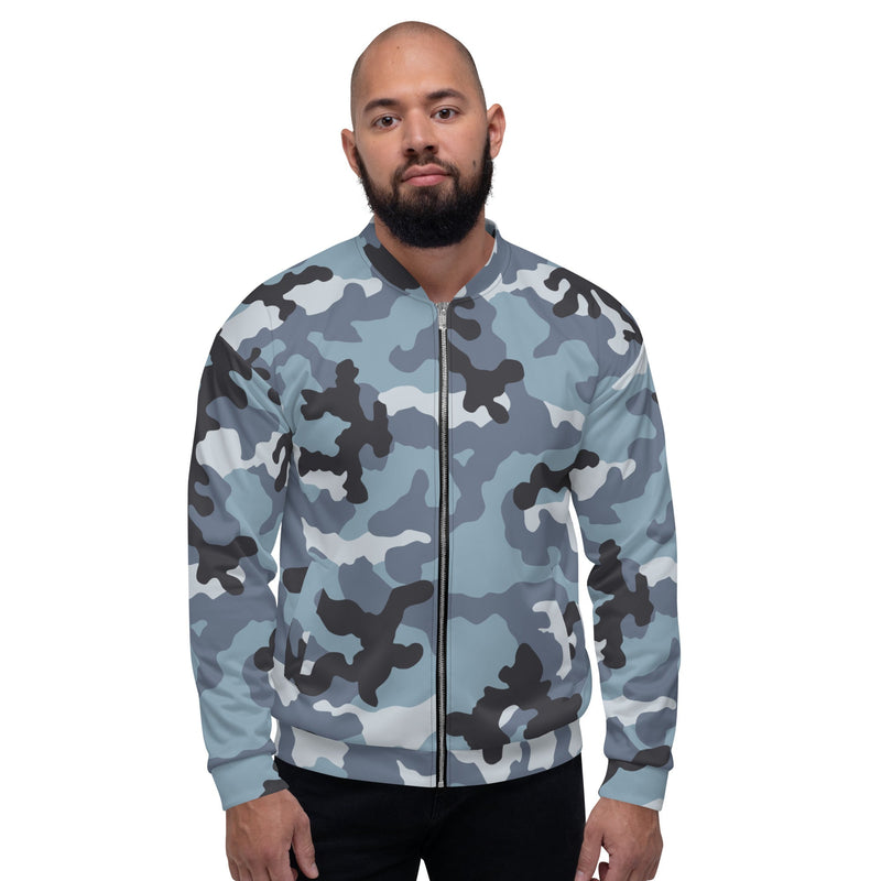 KKO Urban Blue Russian CAMO Unisex Bomber Jacket
