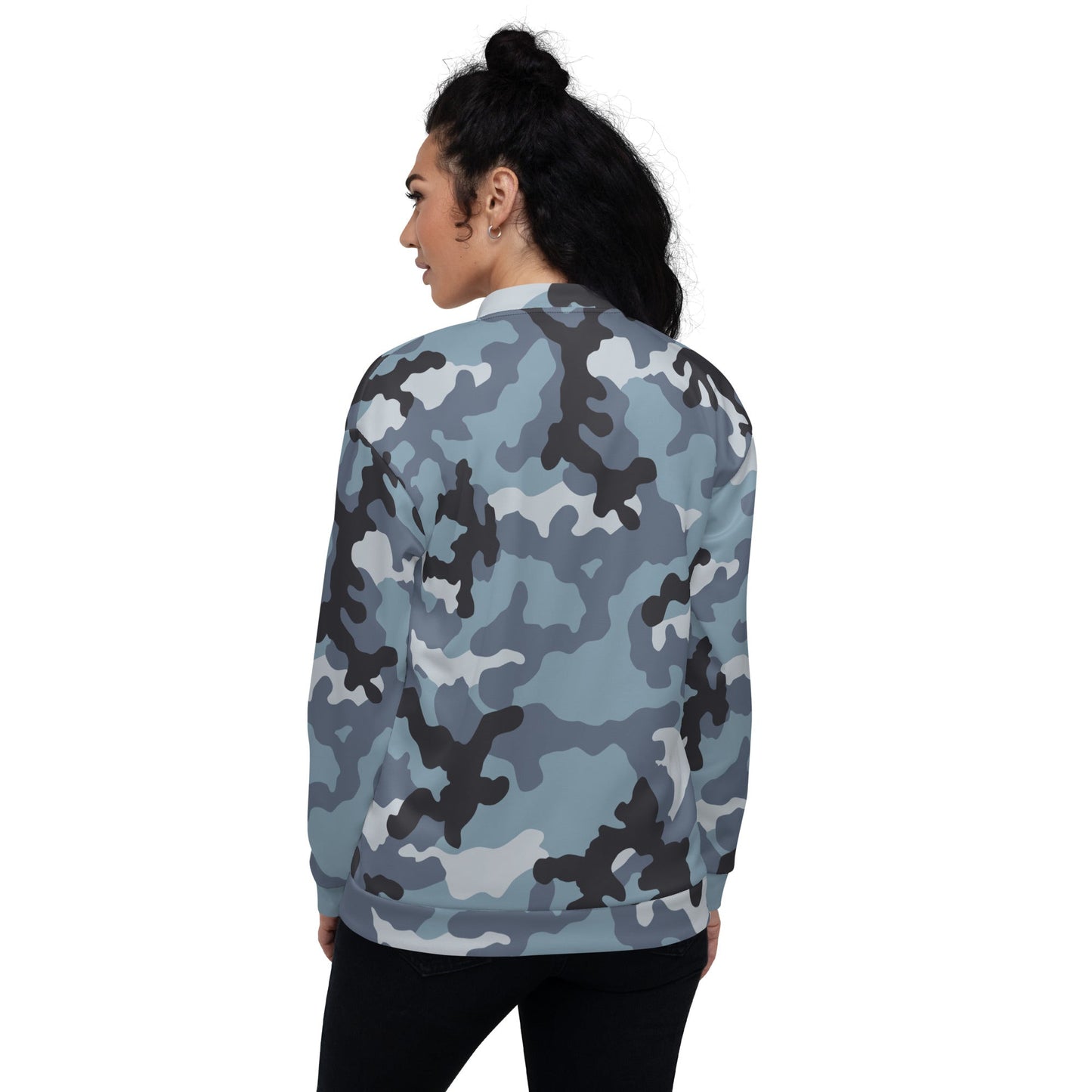 Russian KKO Urban Blue CAMO Unisex Bomber Jacket - Jackets