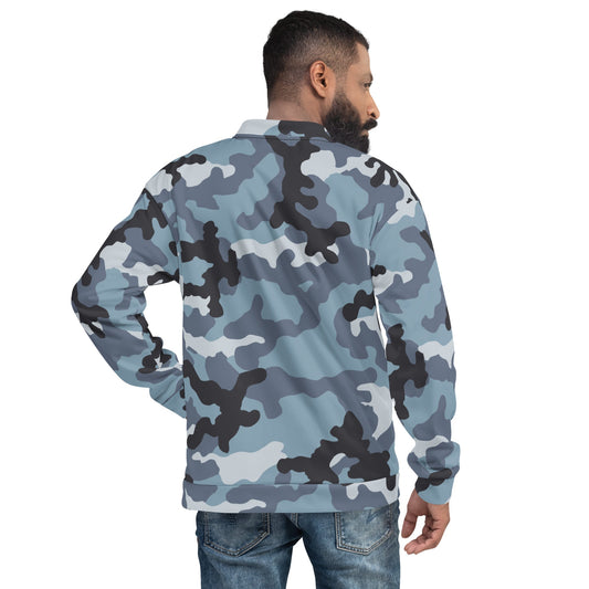 Russian KKO Urban Blue CAMO Unisex Bomber Jacket - Jackets