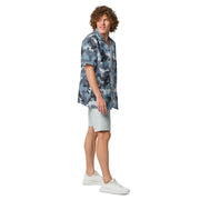 KKO Urban Blue Russian CAMO Unisex Short-Sleeve Button Shirt - Button-Up
