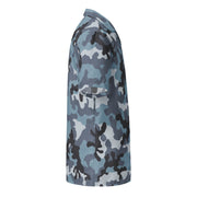 KKO Urban Blue Russian CAMO Unisex Short-Sleeve Button Shirt - Button-Up