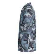 KKO Urban Blue Russian CAMO Unisex Short-Sleeve Button Shirt - Button-Up