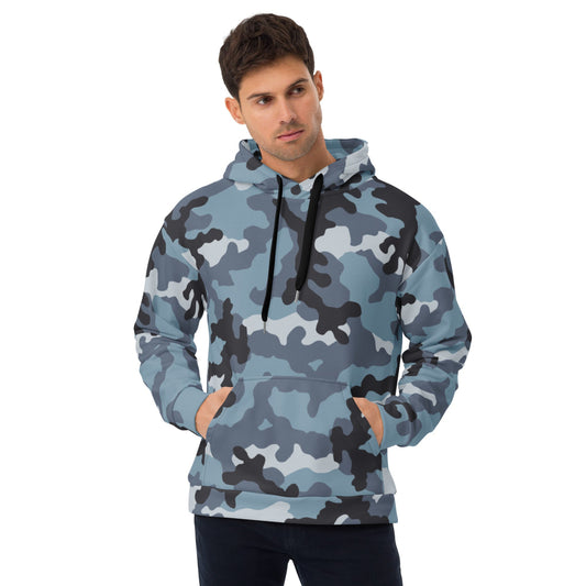 Russian KKO Urban Blue CAMO Unisex Hoodie - 2XS