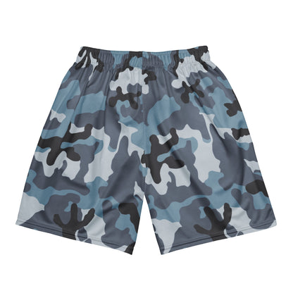 Russian KKO Urban Blue CAMO Unisex Mesh Shorts
