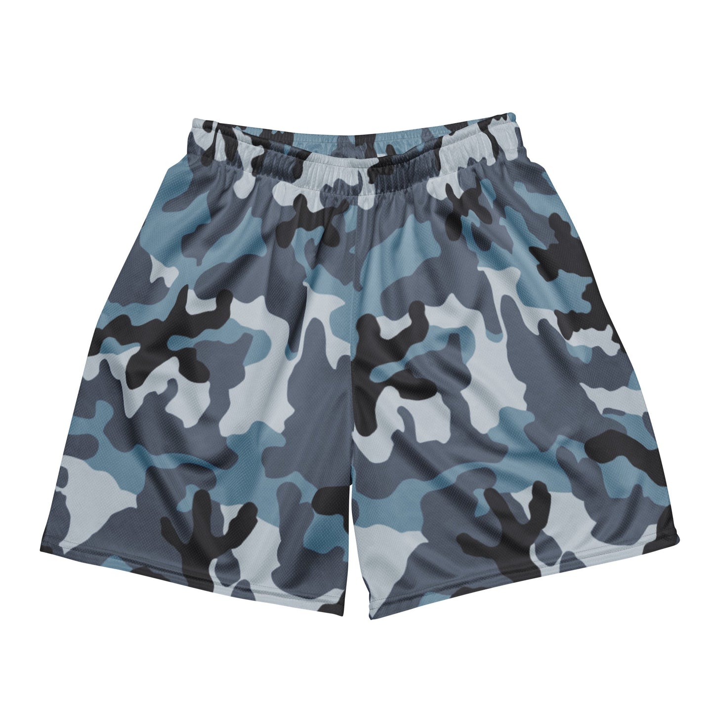 Russian KKO Urban Blue CAMO Unisex Mesh Shorts - 2XS