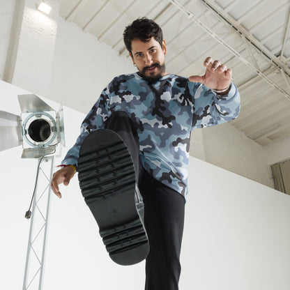 Russian KKO Urban Blue CAMO Unisex Sweatshirt - Sweatshirts