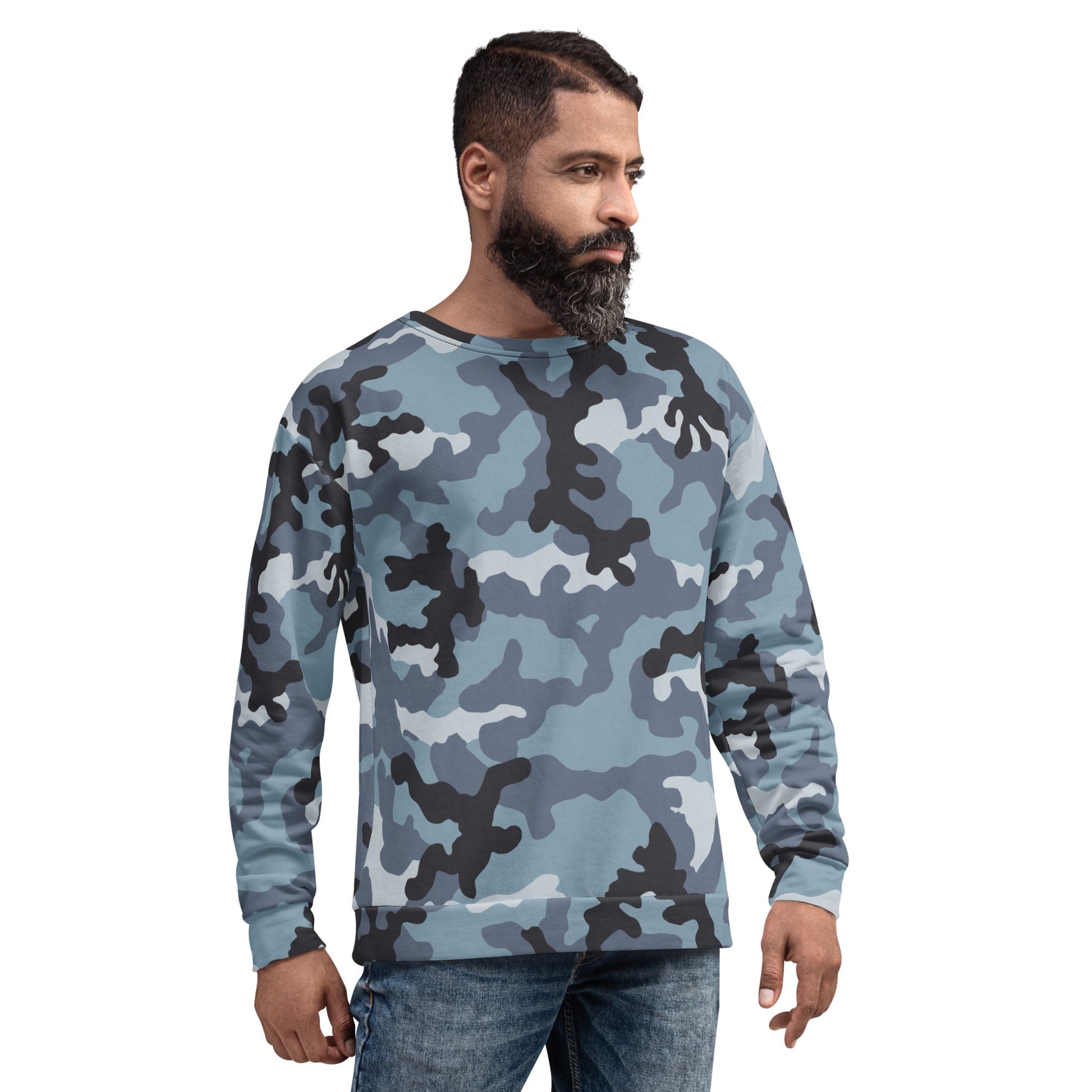 Russian KKO Urban Blue CAMO Unisex Sweatshirt - Sweatshirts