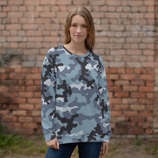 Russian KKO Urban Blue CAMO Unisex Sweatshirt - Sweatshirts