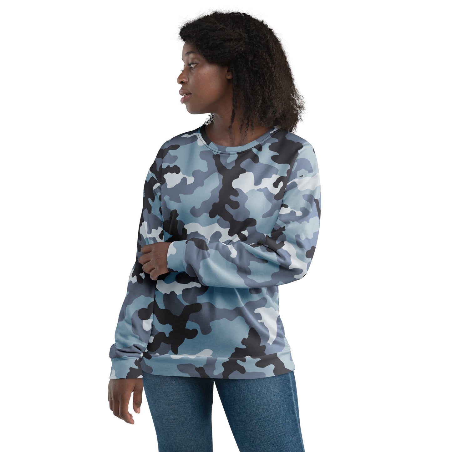 Russian KKO Urban Blue CAMO Unisex Sweatshirt - Sweatshirts