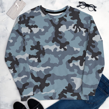 Russian KKO Urban Blue CAMO Unisex Sweatshirt - Sweatshirts