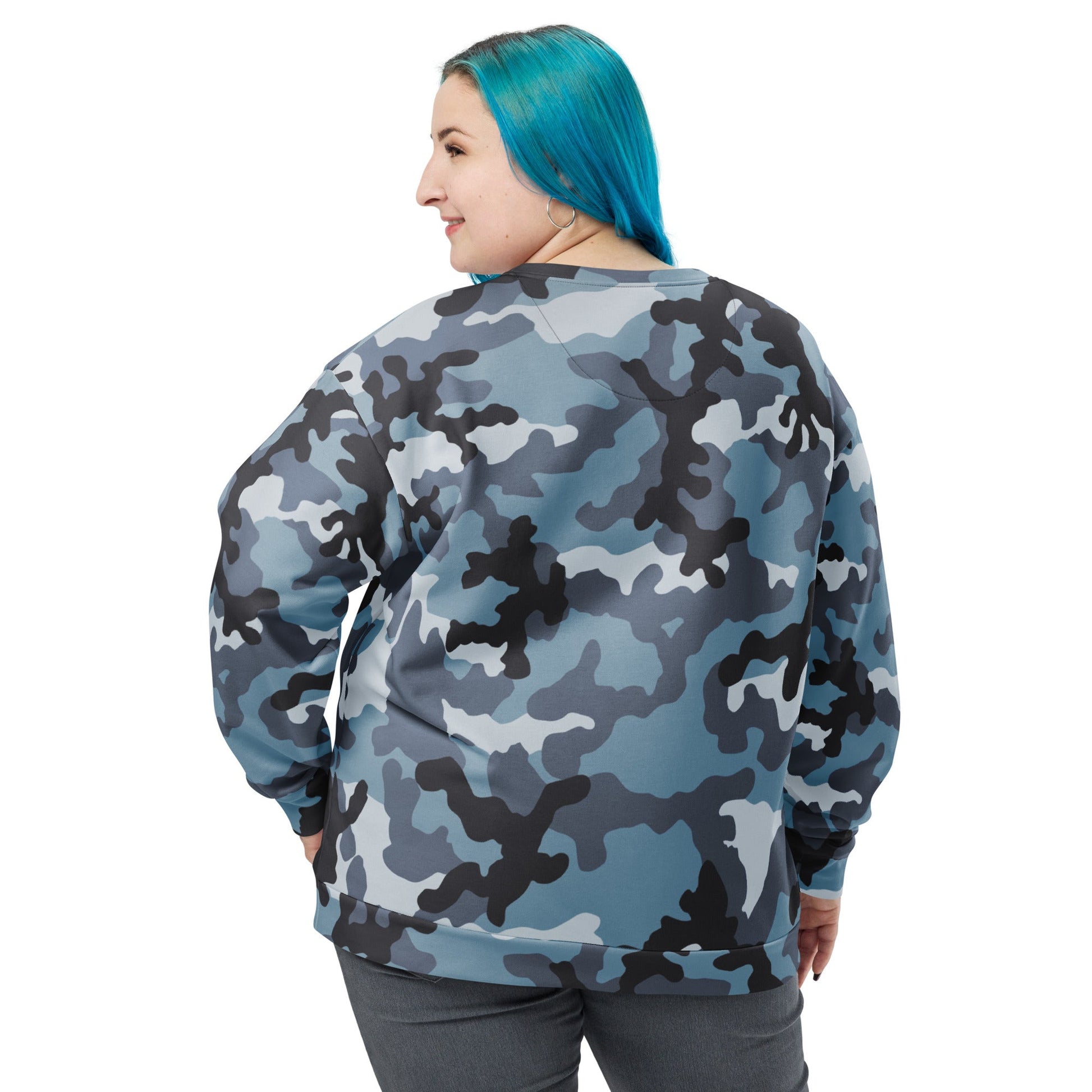 Russian KKO Urban Blue CAMO Unisex Sweatshirt - Sweatshirts