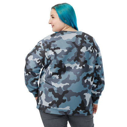 Russian KKO Urban Blue CAMO Unisex Sweatshirt - Sweatshirts