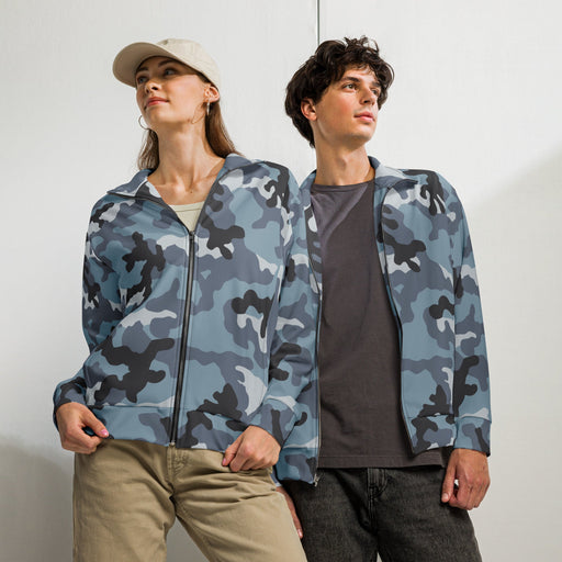 KKO Urban Blue Russian CAMO Unisex Track Jacket - 2XS