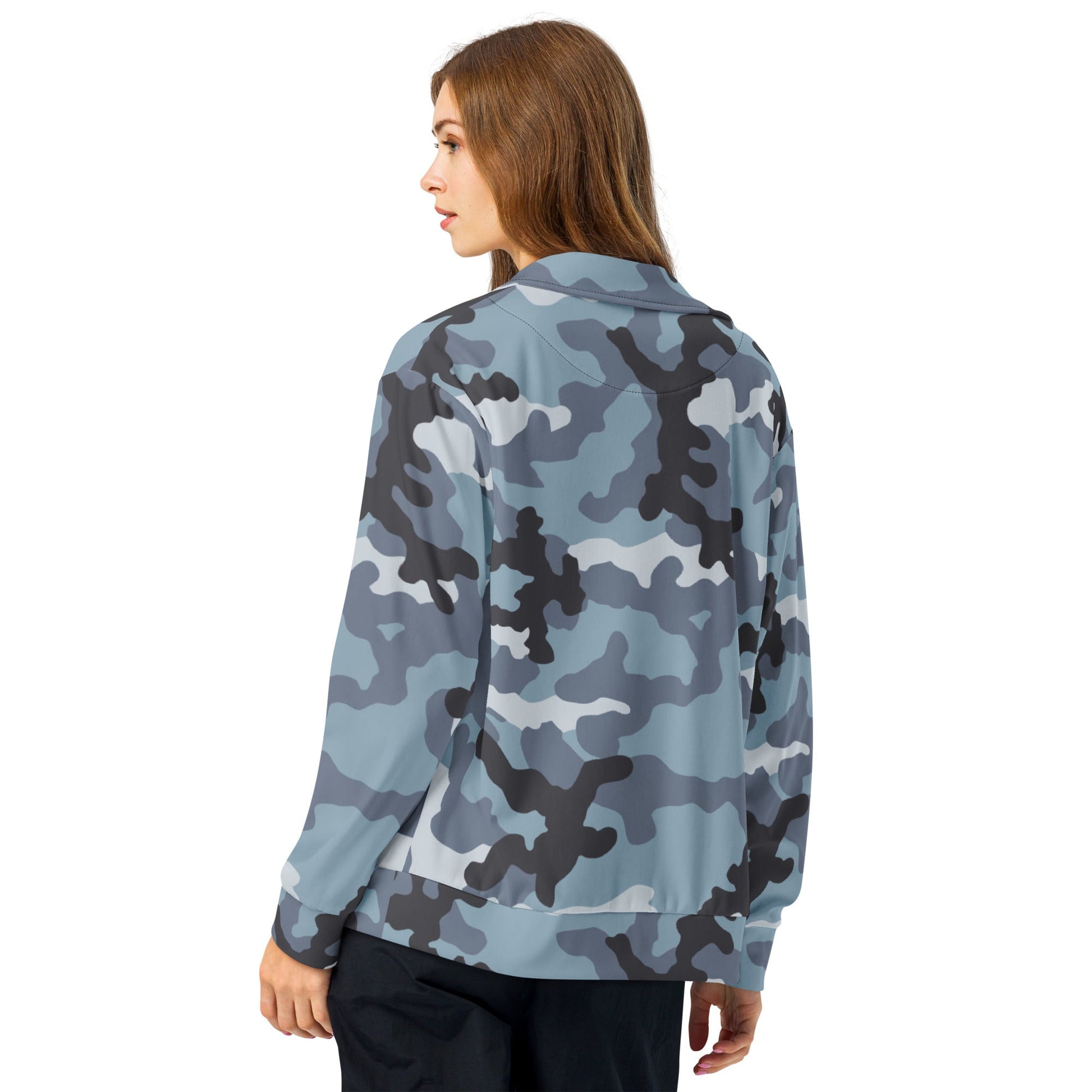 Russian KKO Urban Blue CAMO Unisex track jacket - Track Jackets