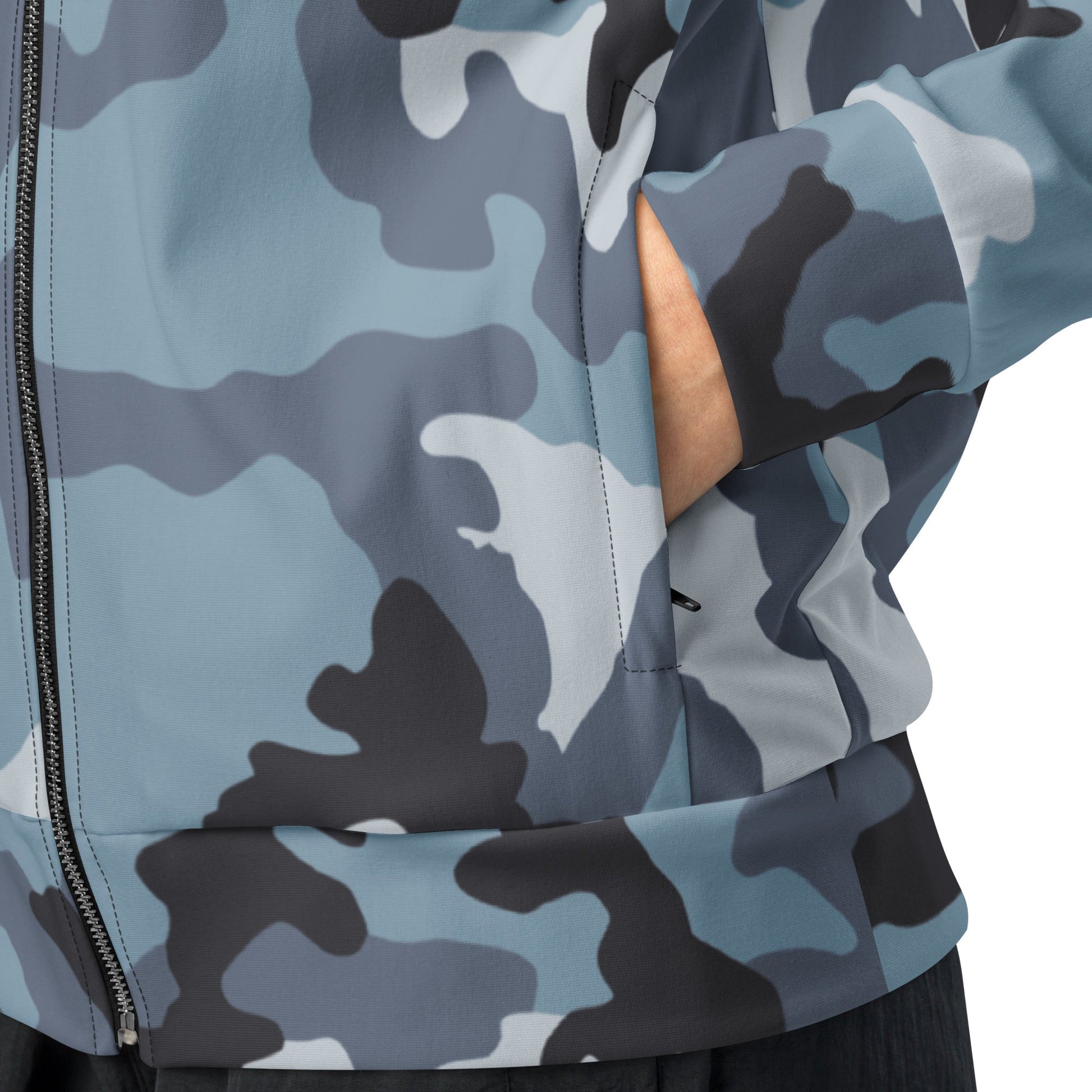 Russian KKO Urban Blue CAMO Unisex track jacket - Track Jackets