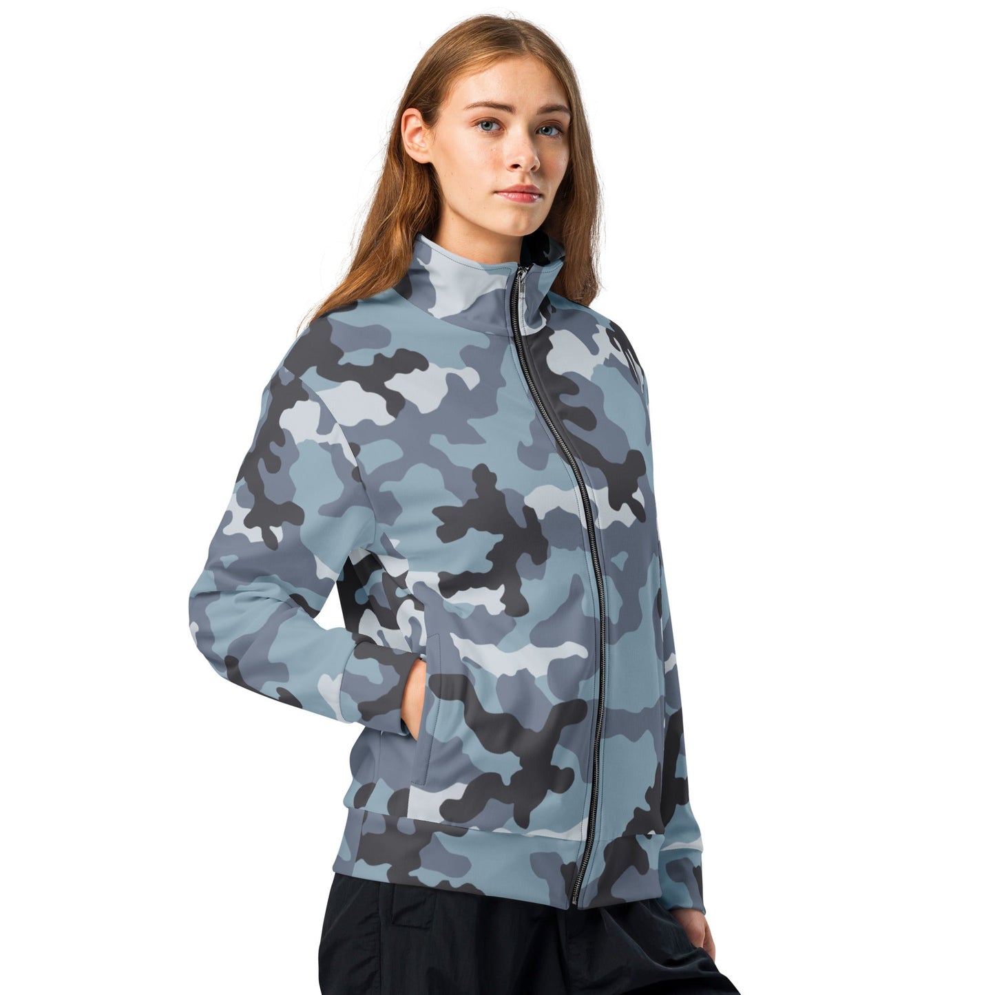 Russian KKO Urban Blue CAMO Unisex track jacket - Track Jackets