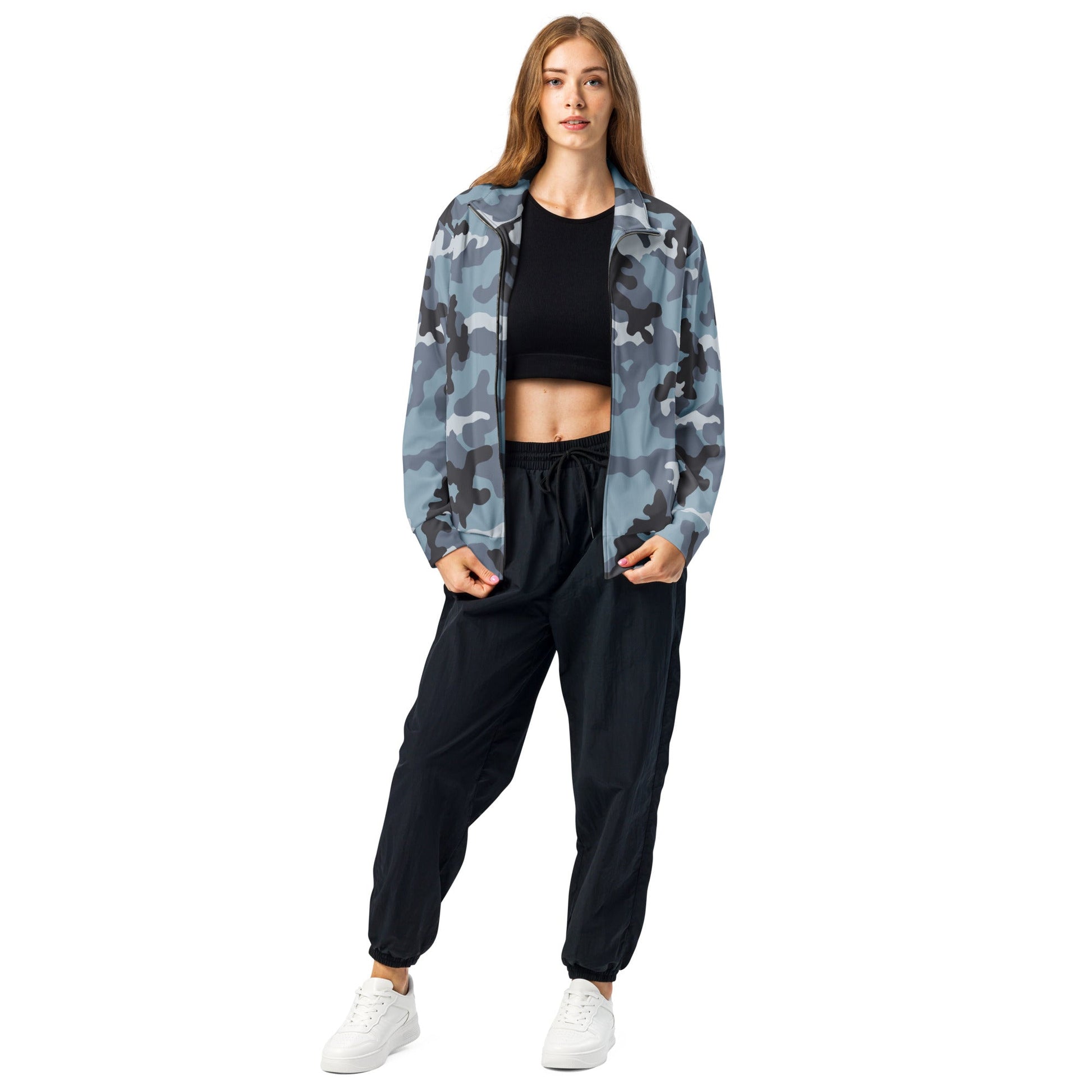 Russian KKO Urban Blue CAMO Unisex track jacket - Track Jackets