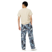 KKO Urban Blue Russian CAMO Unisex Wide-Leg Leisure Pants - Pant