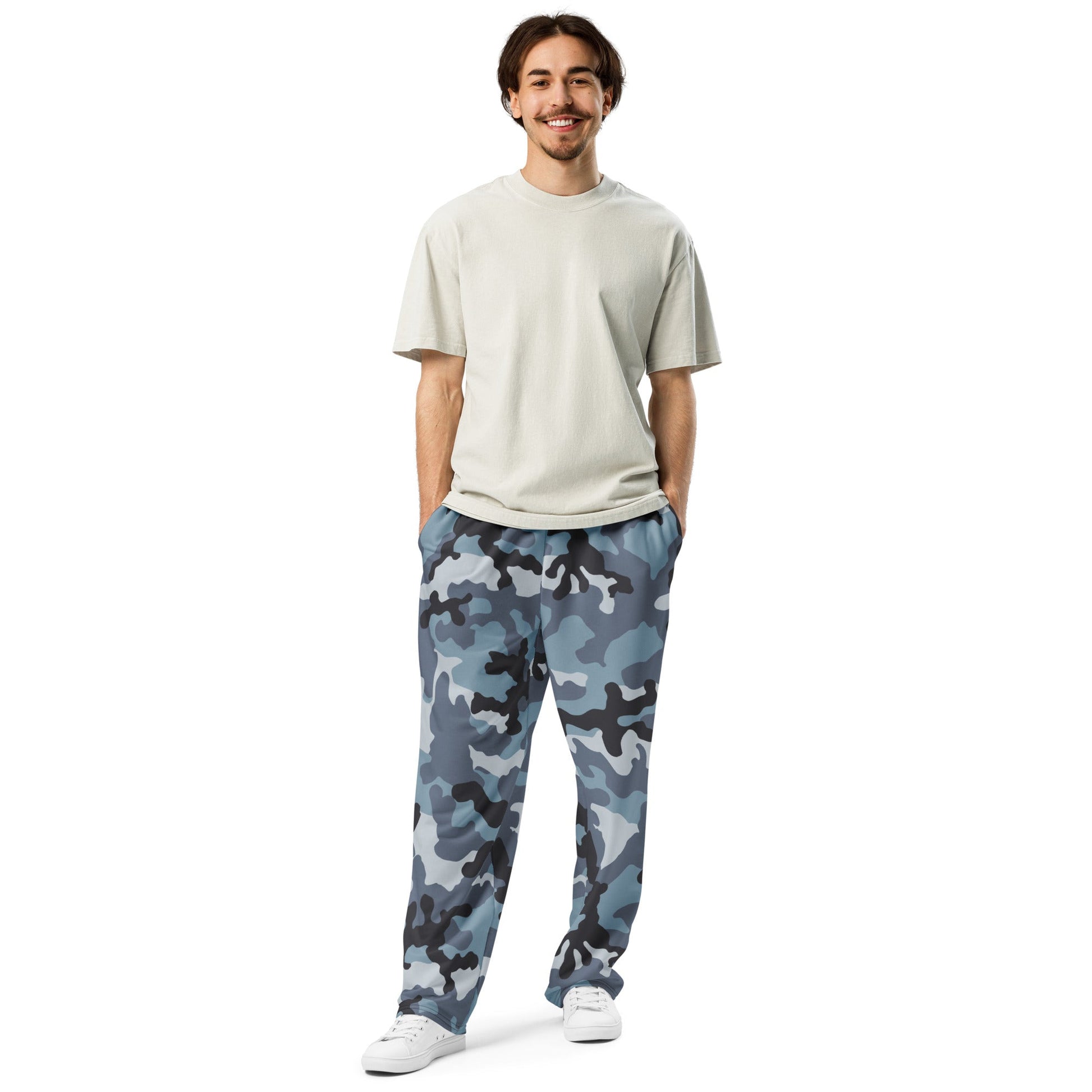 Russian KKO Urban Blue CAMO Wide-leg joggers - Joggers