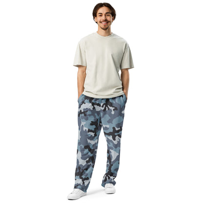 Russian KKO Urban Blue CAMO Wide-leg joggers - Joggers