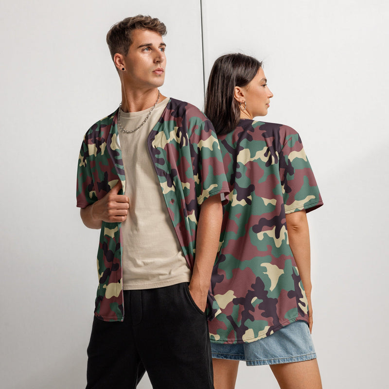 KKO Woodland Russian CAMO Unisex Baseball Jersey - 2XS