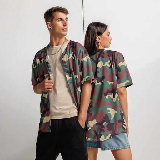 KKO Woodland Russian CAMO Unisex Baseball Jersey - 2XS