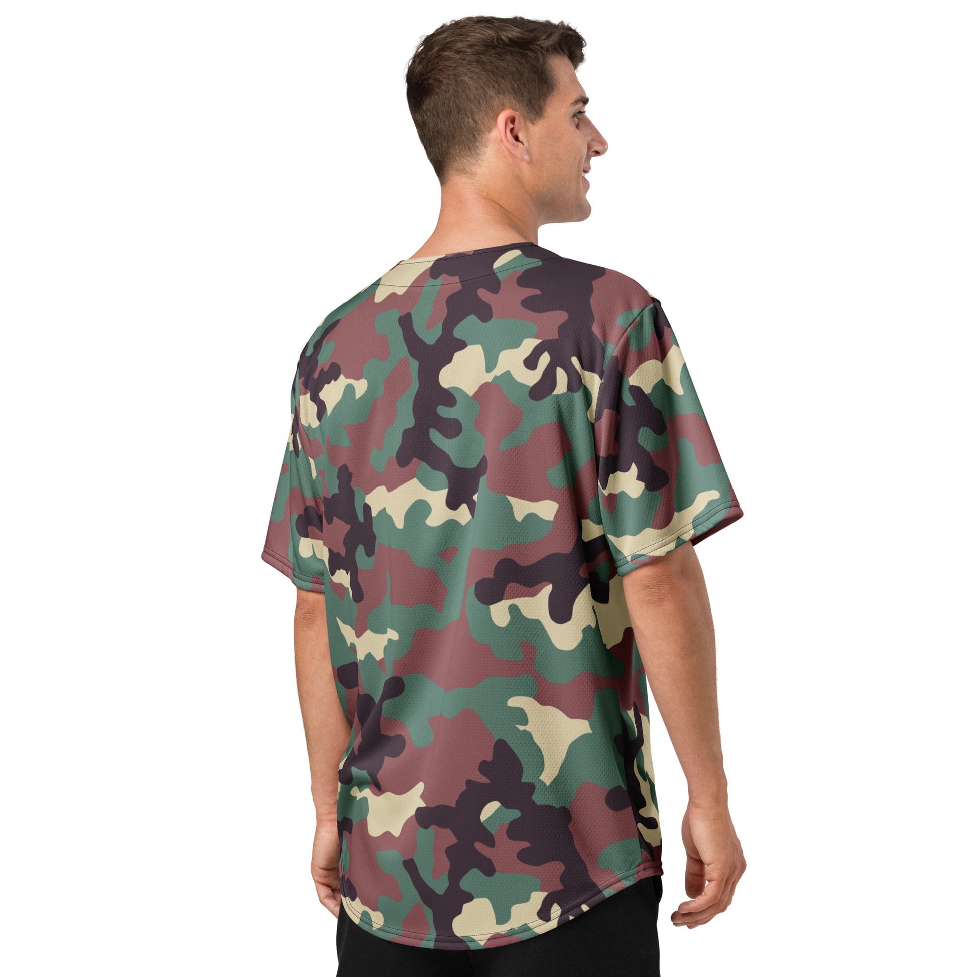 Russian KKO Woodland CAMO baseball jersey - Baseball Jerseys