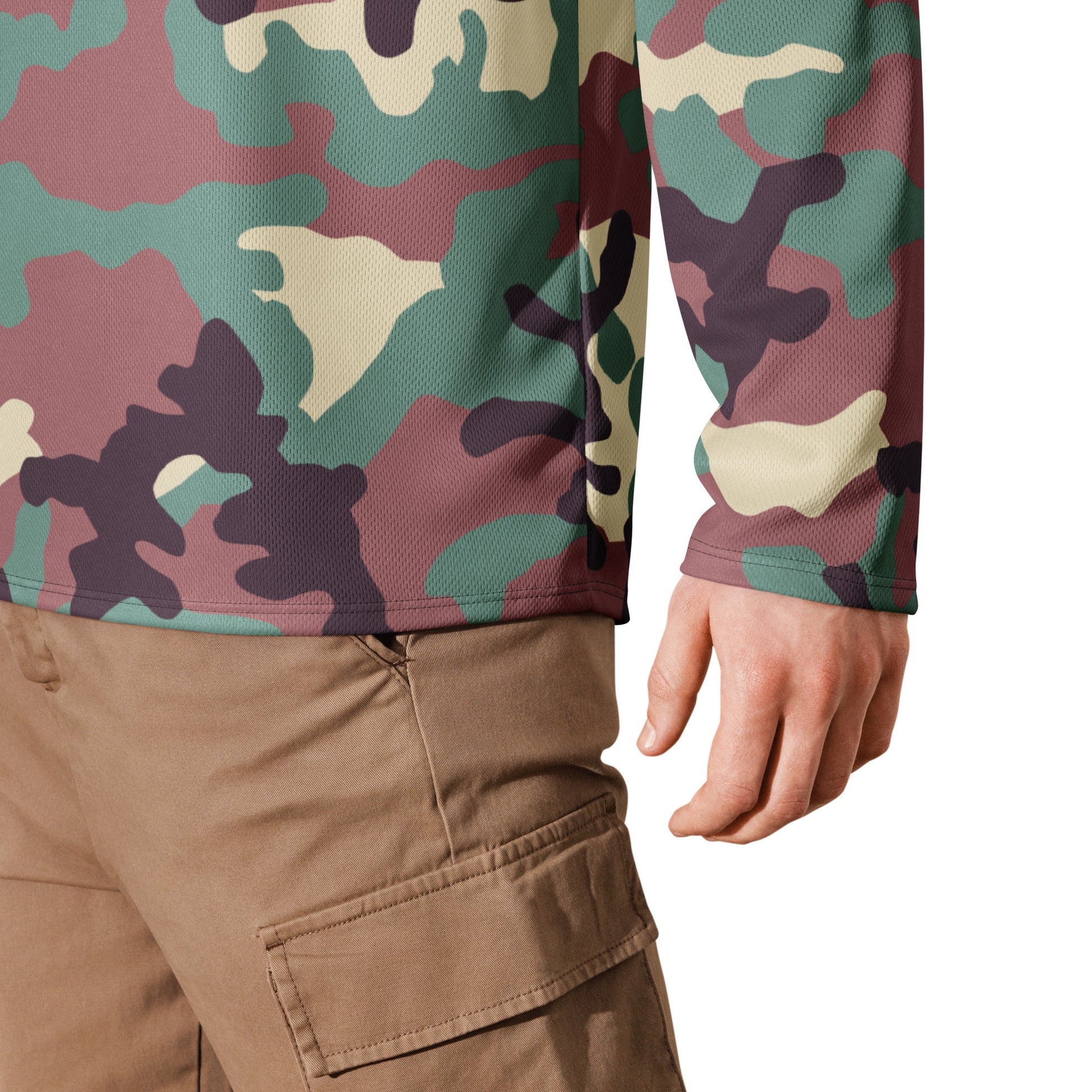 Russian KKO Woodland CAMO hockey fan jersey - Hockey Jerseys