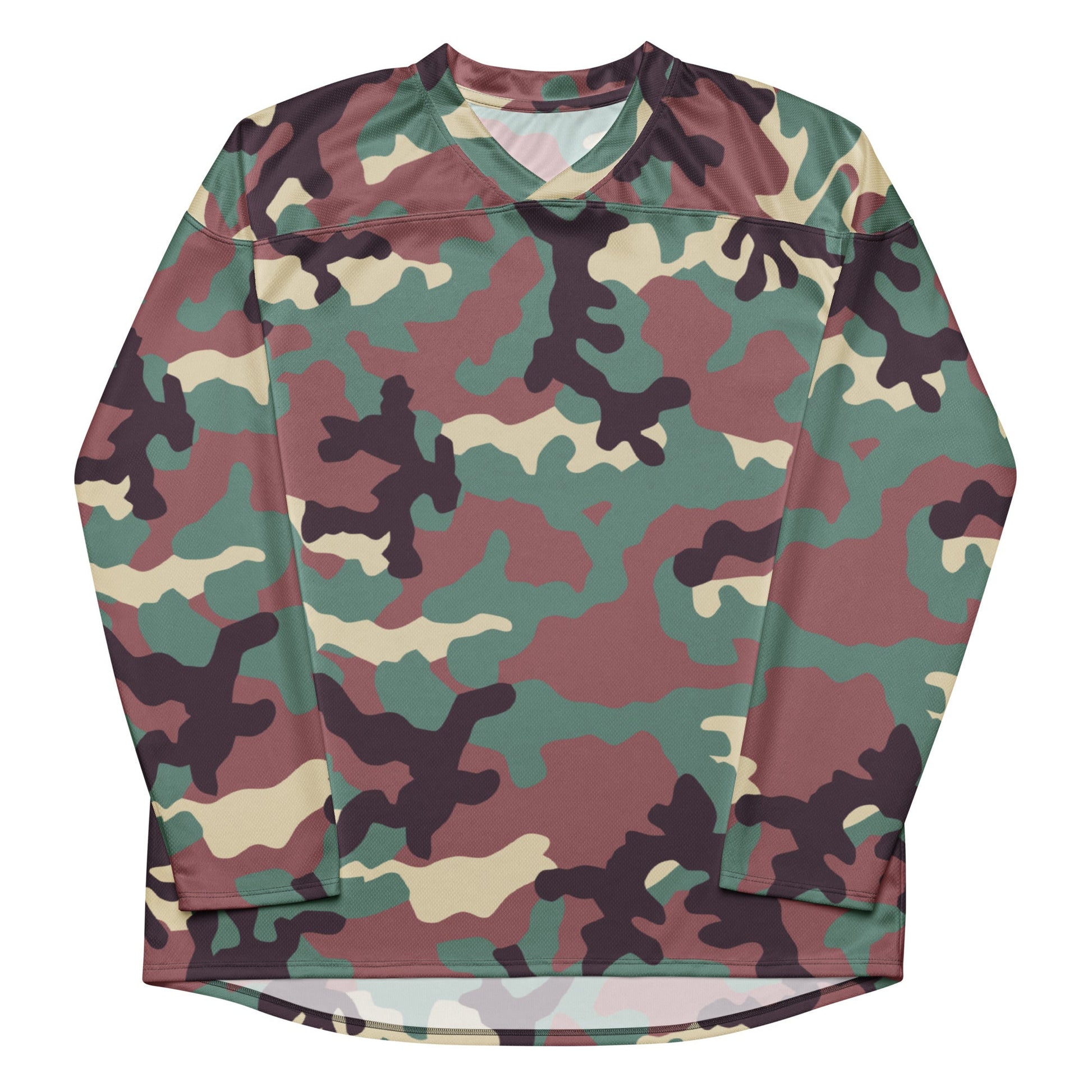 Russian KKO Woodland CAMO hockey fan jersey - Hockey Jerseys