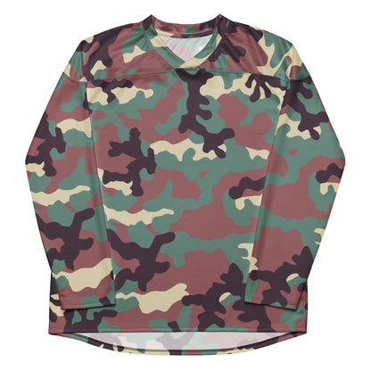 Russian KKO Woodland CAMO hockey fan jersey - Hockey Jerseys