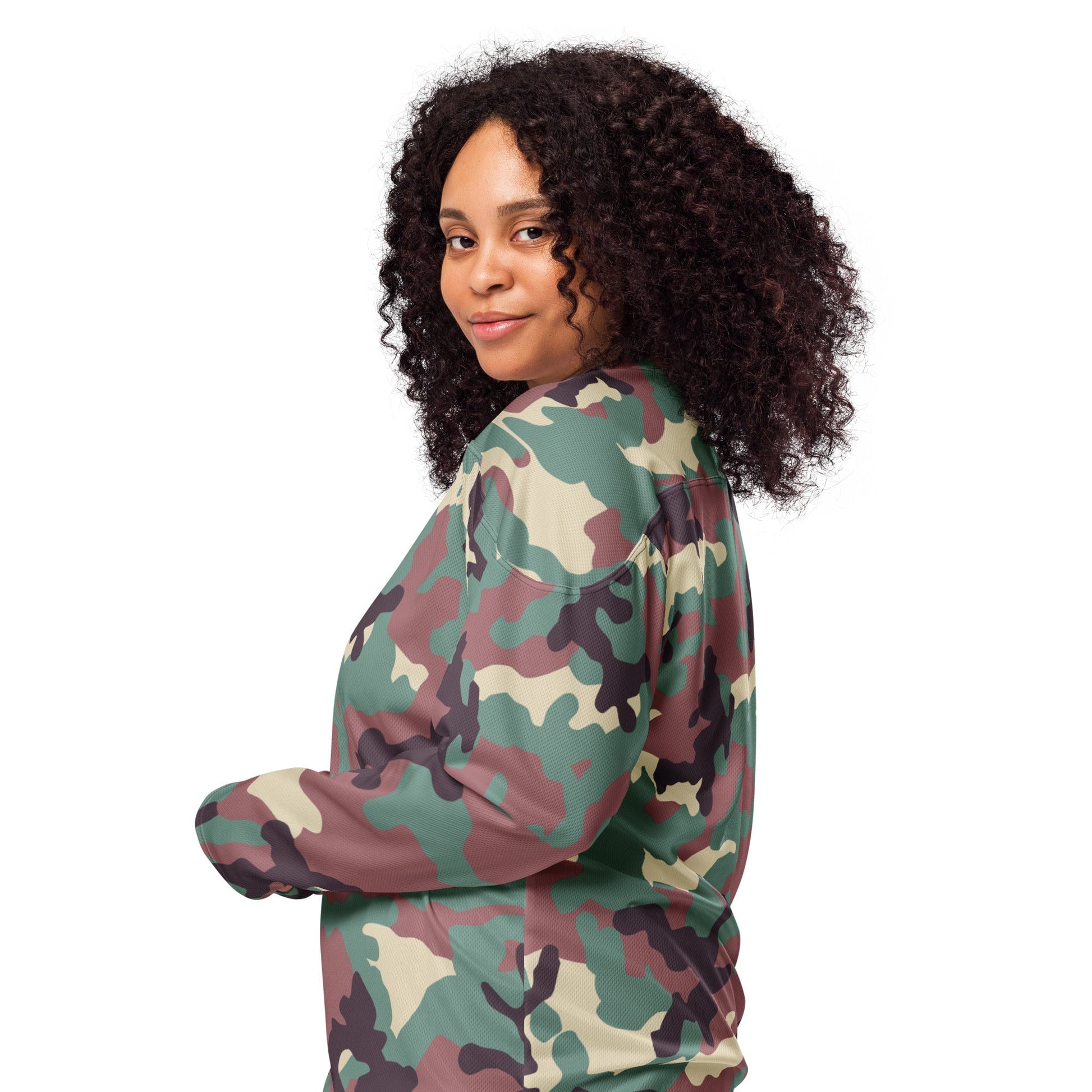 Russian KKO Woodland CAMO hockey fan jersey - Hockey Jerseys