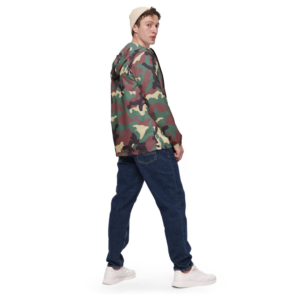 Russian KKO Woodland CAMO Men’s windbreaker - Mens Windbreaker