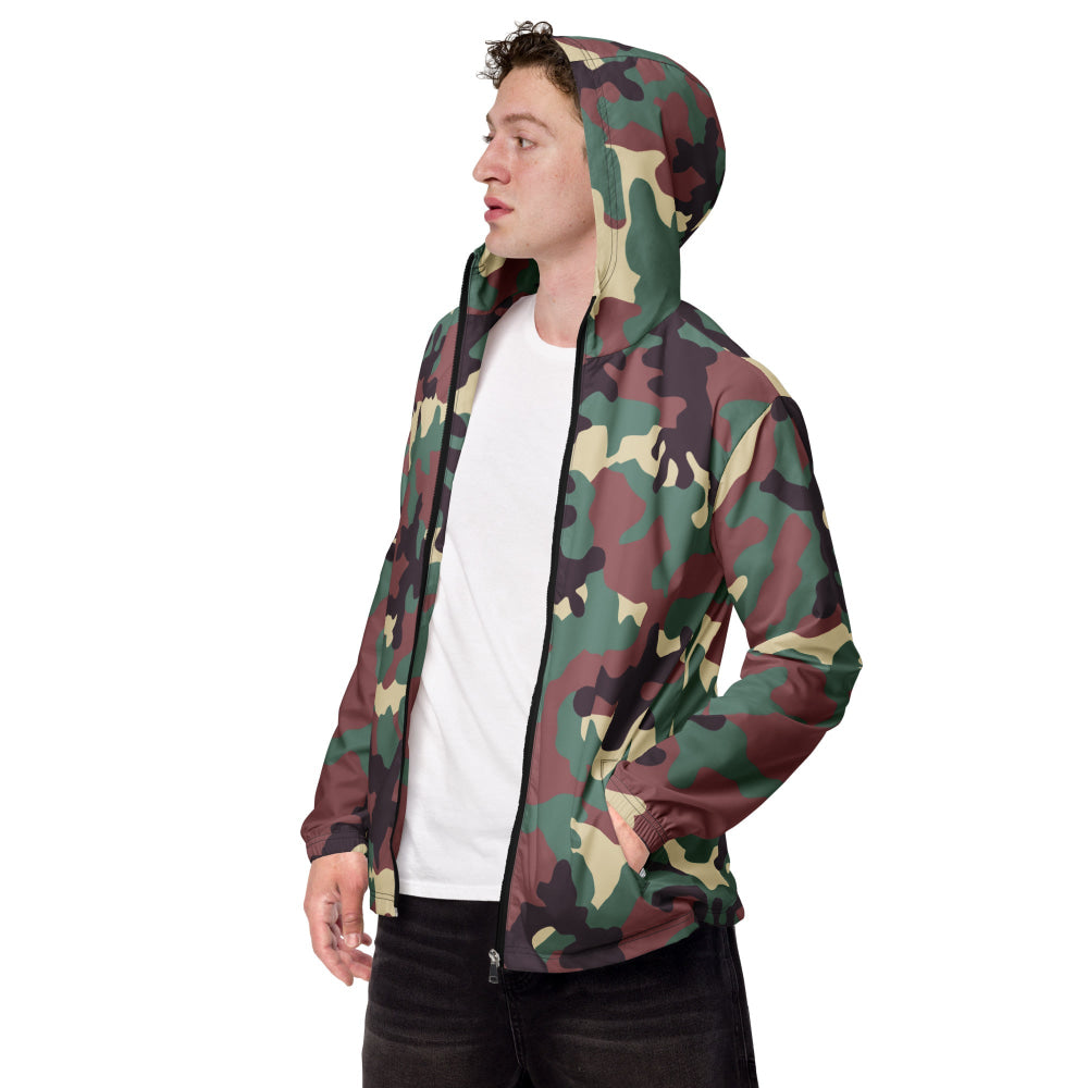 Russian KKO Woodland CAMO Men’s windbreaker - XS - Mens Windbreaker