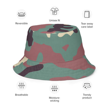 Russian KKO Woodland CAMO Reversible bucket hat