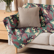 KKO Woodland Russian CAMO Sherpa Blanket
