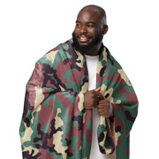 KKO Woodland Russian CAMO Sherpa Blanket