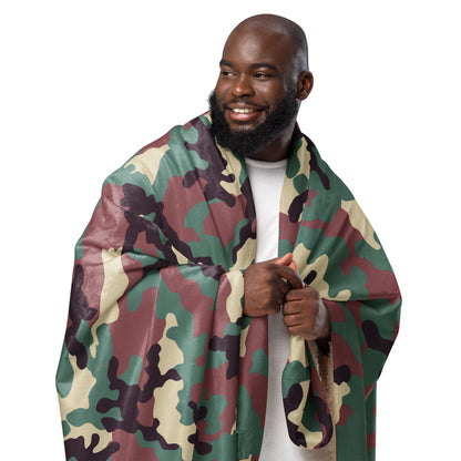 Russian KKO Woodland CAMO Sherpa blanket - Blankets