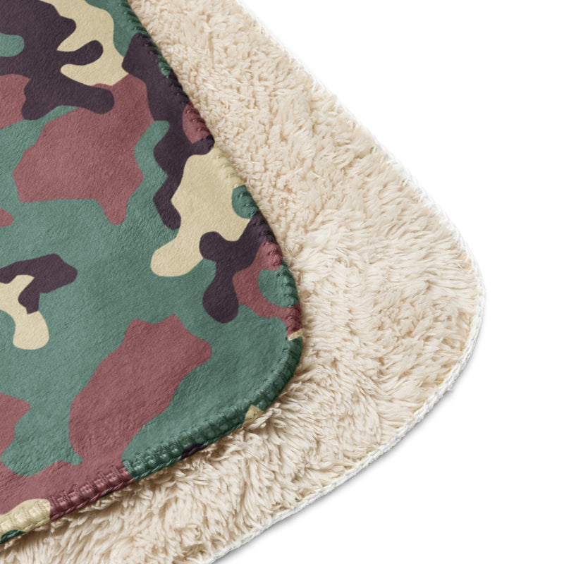 KKO Woodland Russian CAMO Sherpa Blanket