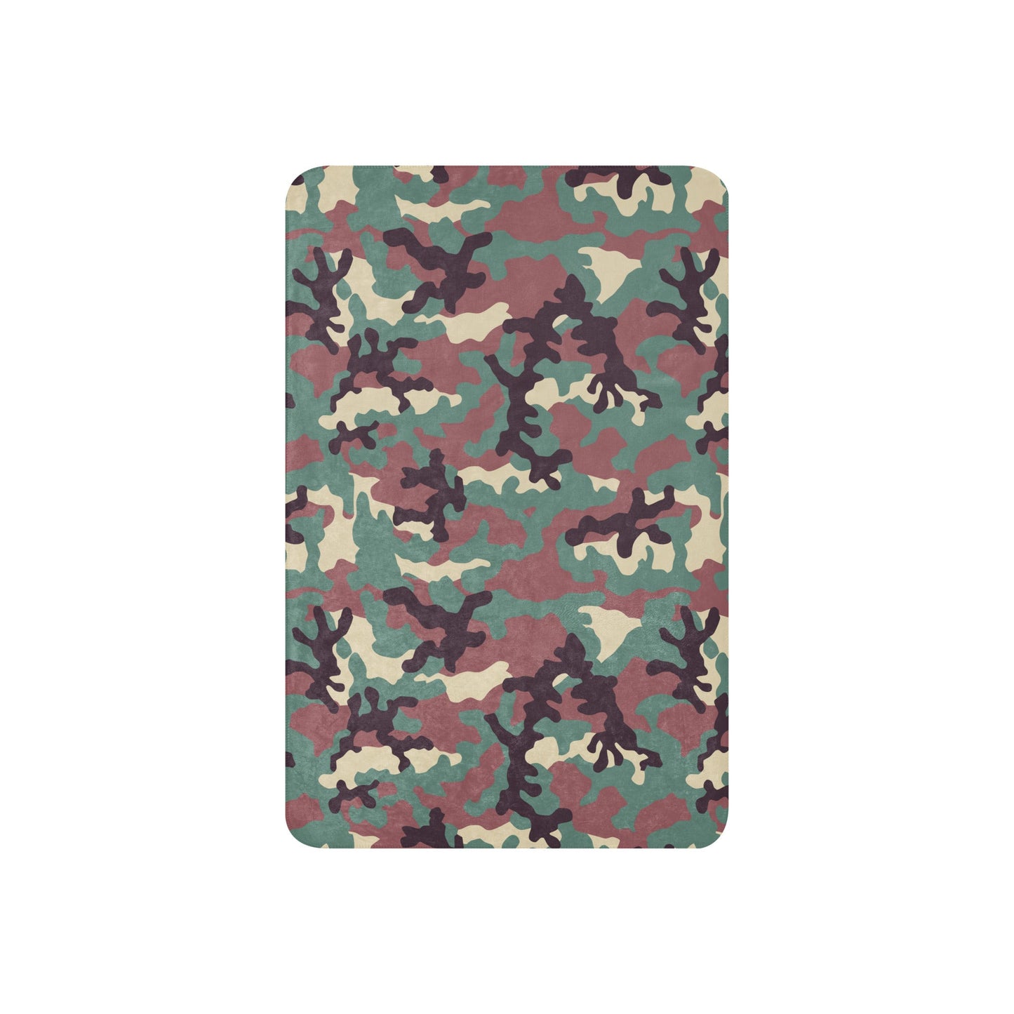 Russian KKO Woodland CAMO Sherpa blanket - Blankets