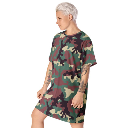 Russian KKO Woodland CAMO T-shirt dress - Womens T-Shirt Dress