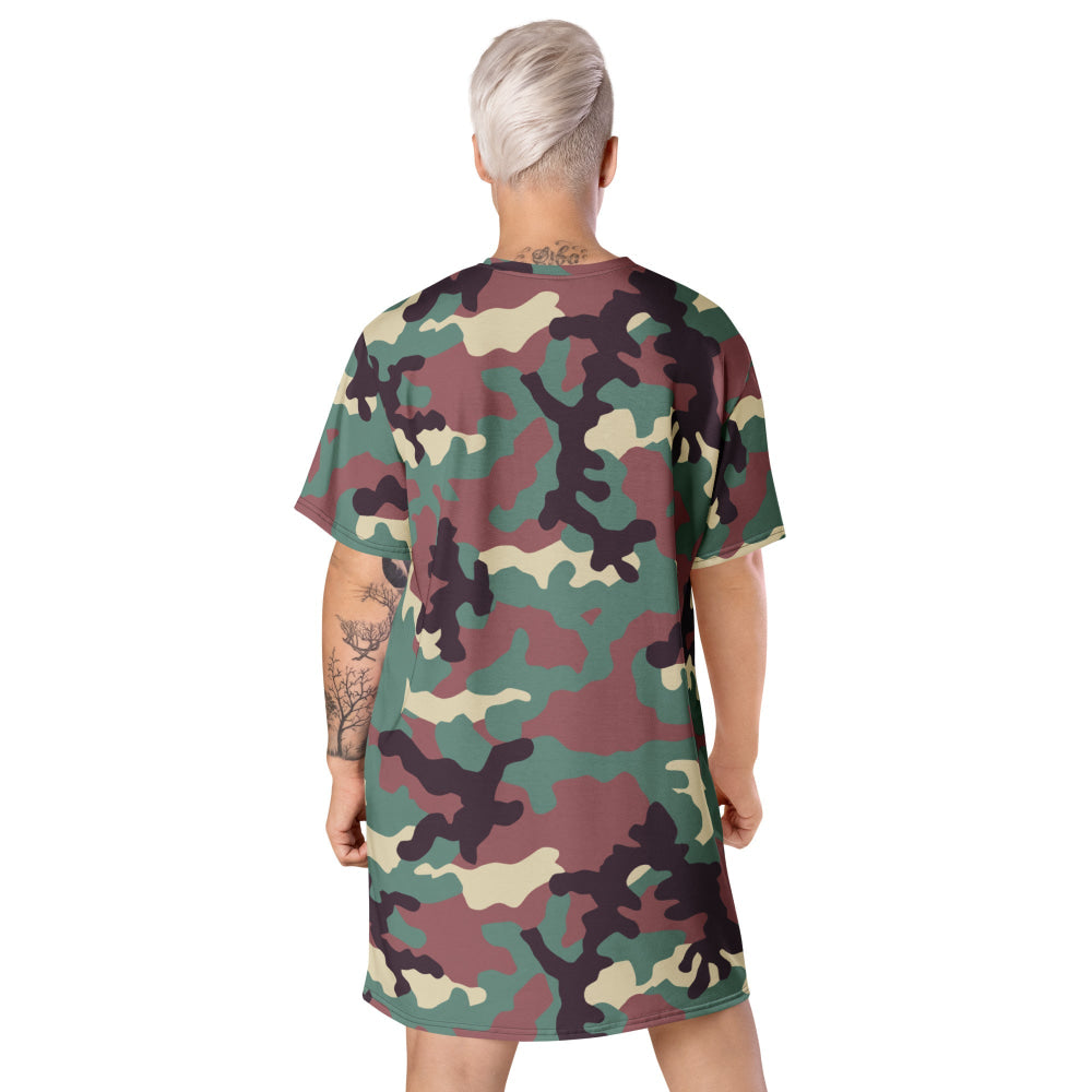 Russian KKO Woodland CAMO T-shirt dress - Womens T-Shirt Dress