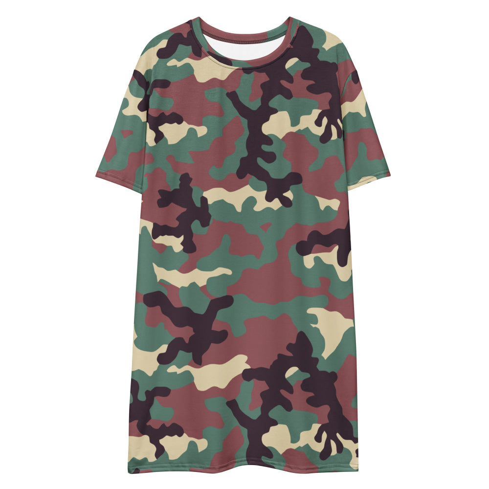 Russian KKO Woodland CAMO T-shirt dress - Womens T-Shirt Dress