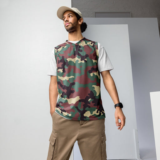 KKO Woodland Russian CAMO Unisex Basketball Jersey - 2XS