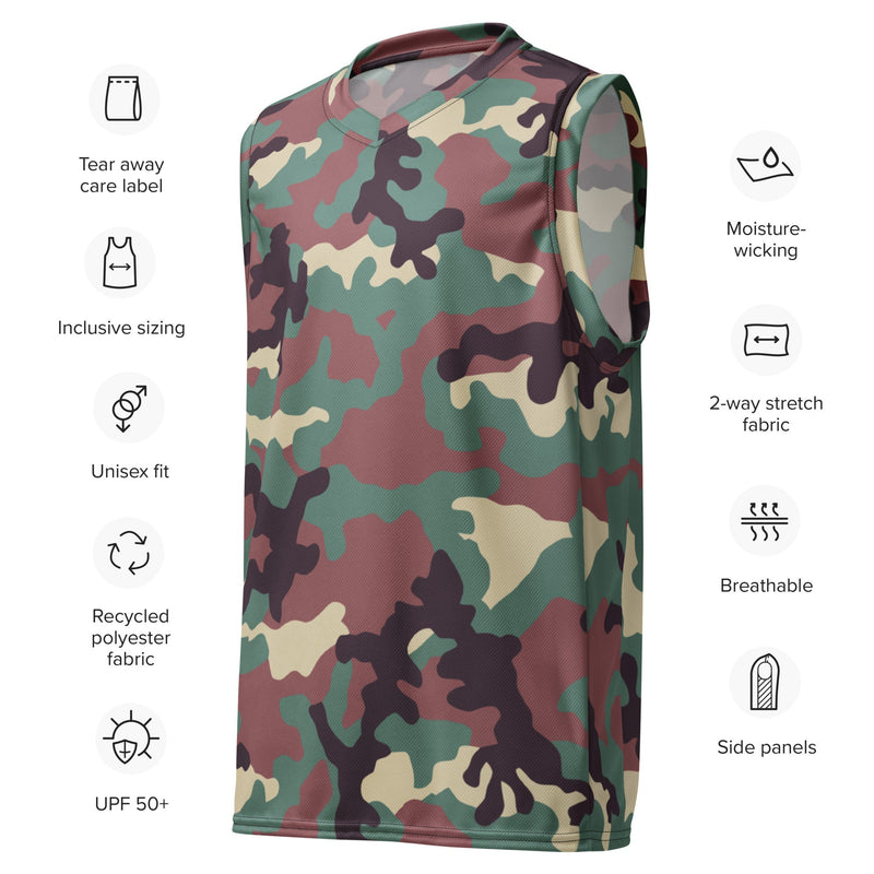 KKO Woodland Russian CAMO Unisex Basketball Jersey