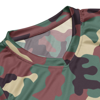 Russian KKO Woodland CAMO unisex basketball jersey - Unisex Basketball Jersey