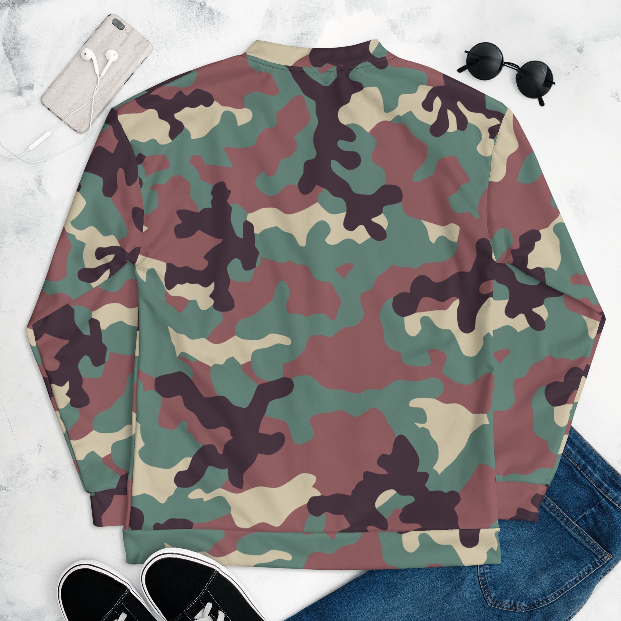 CAMO HQ - Russian KKO Woodland CAMO Unisex Bomber Jacket
