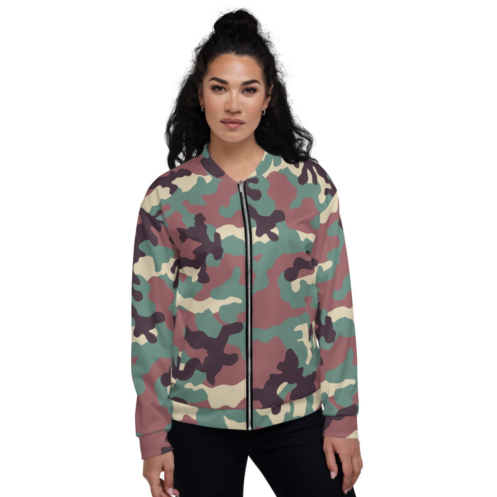 Russian KKO Woodland CAMO Unisex Bomber Jacket