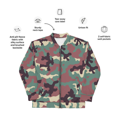 Russian KKO Woodland CAMO Unisex Bomber Jacket