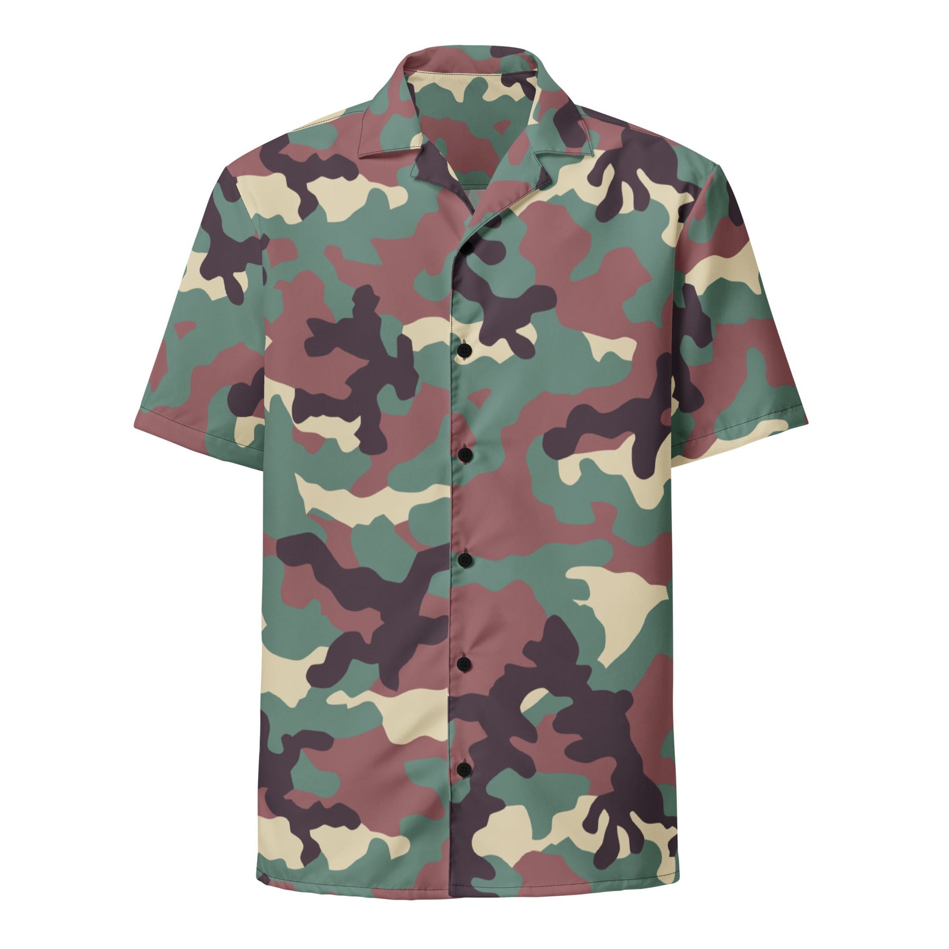 Russian KKO Woodland CAMO Unisex button shirt - Button Shirts